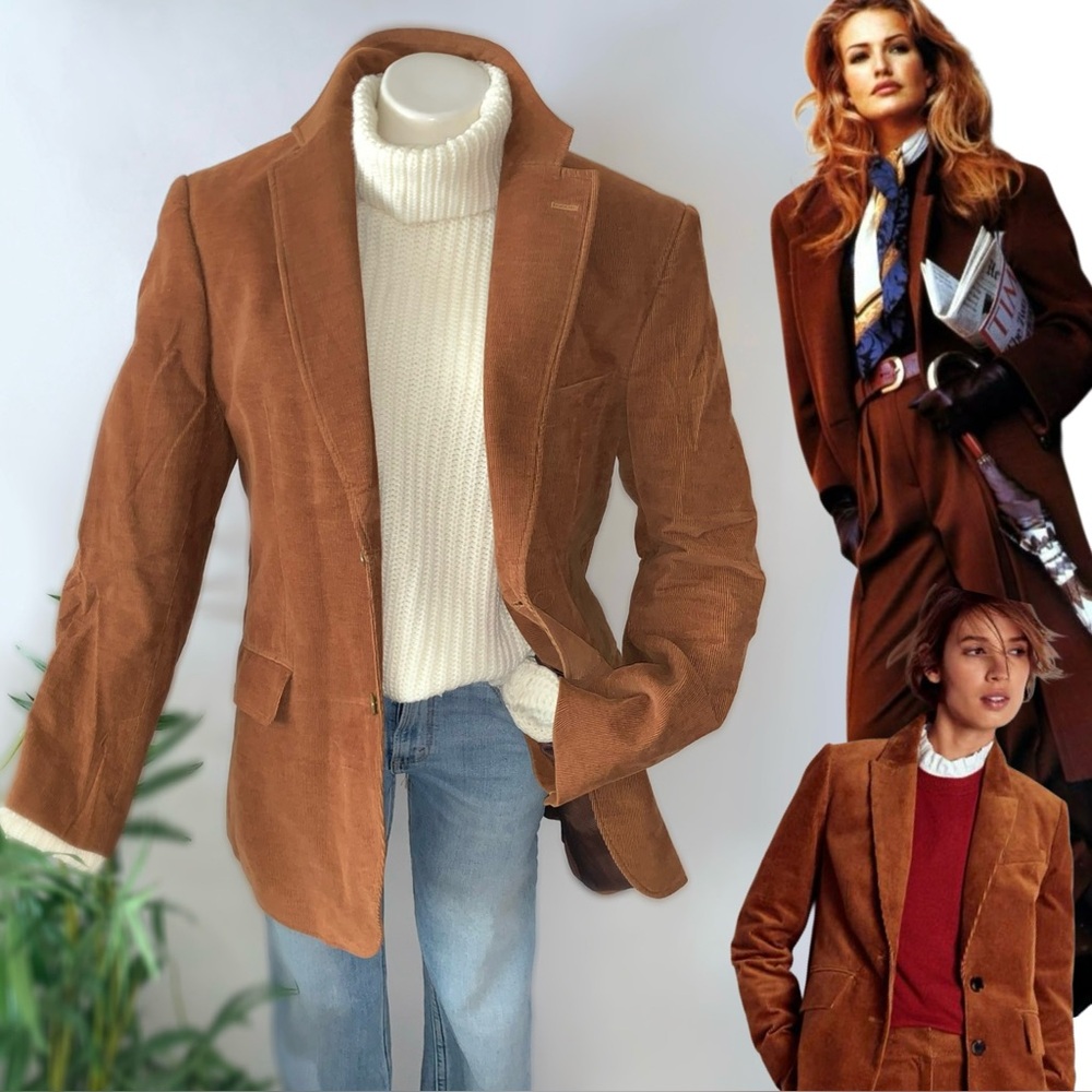 e a r t h y :: Vintage Oversized Corduroy Blazer